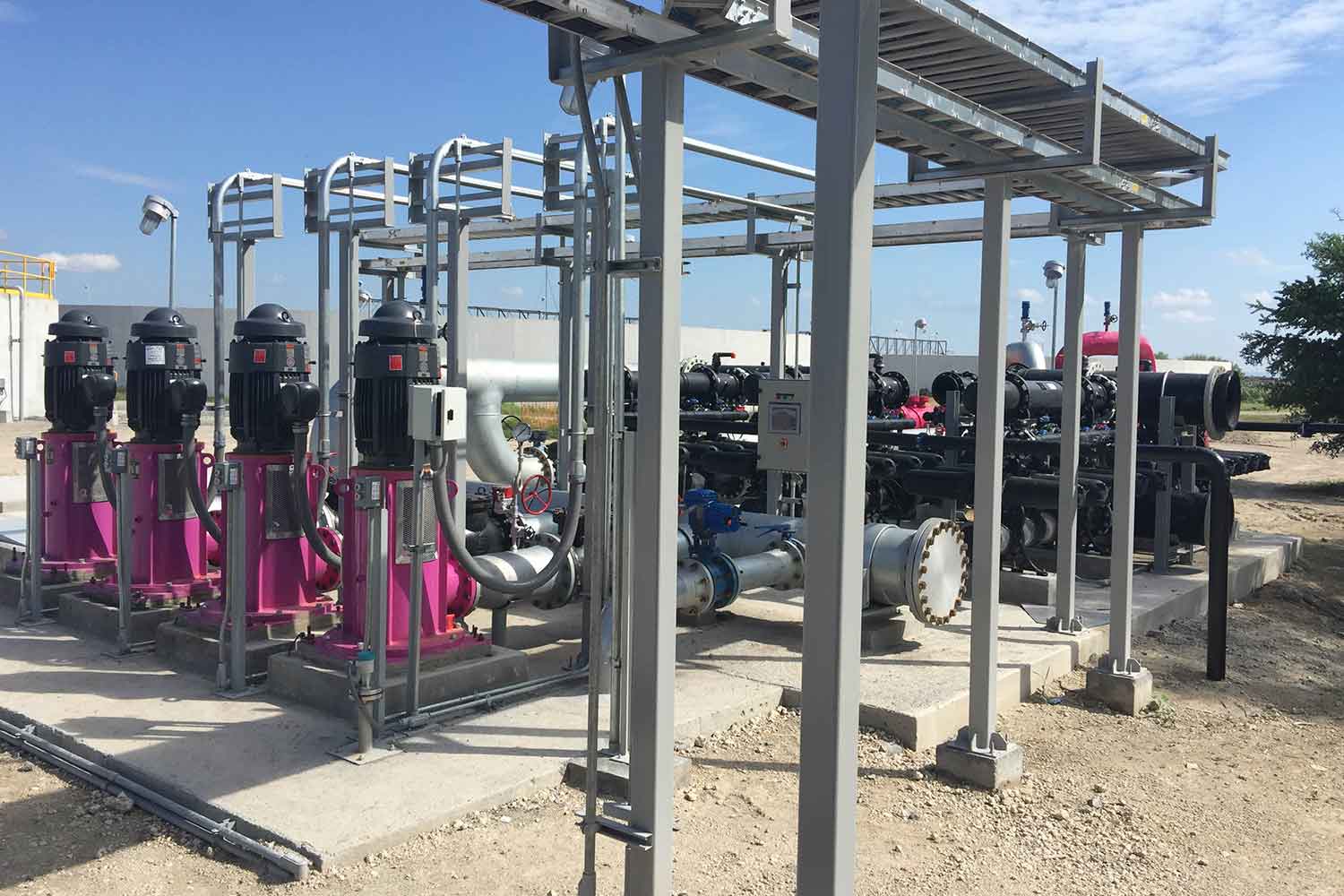 Estación de bombeo y Acueducto Techgen – Ternium